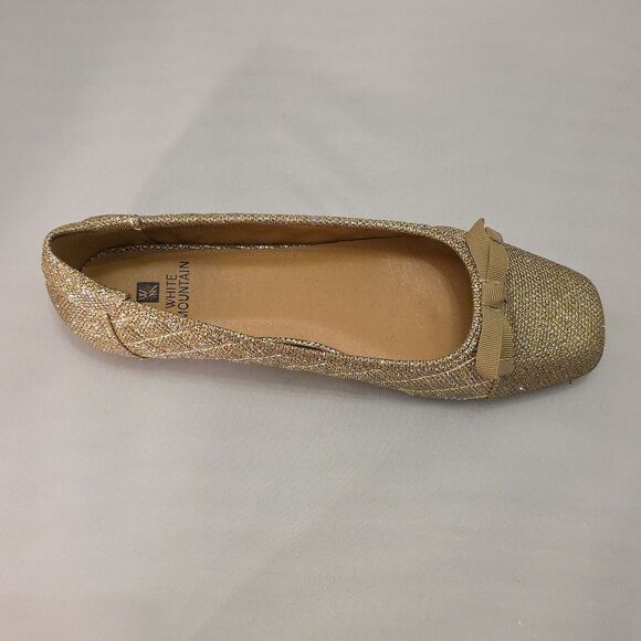 BRAND NEW WHITE MOUNTAIN BONNIE WOMEN'S QUILTED BOWNOT FLAT - Picture 13 of 16